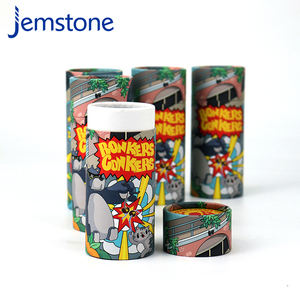 Caja de Embalaje de Cartón Kraft Reciclable con Impresión Personalizada para Cápsulas de Suplementos, Tubo de Papel para Proteína en Polvo - Product Image 4