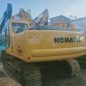 รถขุดตีนตะขาบ Komatsu PC200-6 มือสอง ปี 2016 น้ำหนัก 3.5 ตัน พร้อมเครื่องยนต์ Komatsu ความจุบุ้งกี๋ 0.8 ลูกบาศก์เมตร ใช้งานมาแล้ว 6001-8000 ชั่วโมง - Product Image 4