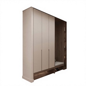 <span class=keywords><strong>Meuble</strong></span> à chaussures en bois durable et peu encombrant, facile à assembler, pour entrée de salon moderne, idéal pour <span class=keywords><strong>petit</strong></span> appartement - Product Image 1