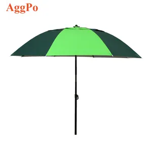 Parapluie de pêche universel pliant extérieur multi-spec couleur assortie monocouche anti-ultraviolet et anti-pluie auvent