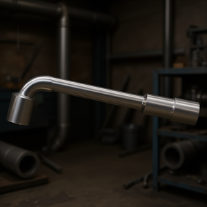 FG 613 A10 Composant de machine de fabrication de tuyaux, raccord coudé en métal pour tube - Product Image 3