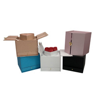 Double Lift Flower Geschenk box Valentinstag Muttertag Schokolade Geschenk box