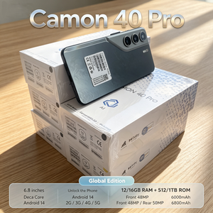 Teléfono Inteligente Camon 40 Pro 5G de 22G+1TB, Precio de Fábrica, Original Desbloqueado, Teléfono Móvil 4G/5G con Doble Tarjeta SIM, Cámara Trasera de 108MP HD - Product Image 5