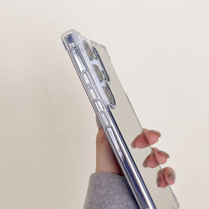Funda de Lujo para <span class=keywords><strong>Samsung</strong></span> Galaxy S26 Ultra con Espejo, Electrochapada, para Chicas y Mujeres, Maquillaje, Protección contra Impactos en las Esquinas, Funda para Teléfono Móvil S24 S25 <span class=keywords><strong>FE</strong></span> - Product Image 5