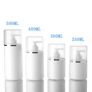 Conteneurs sous vide portables en HDPE de 250 à 500 ml, crème blanche, ligne UV, flacons à pompe sans air pour crème cosmétique, vente en gros - Product Image 6