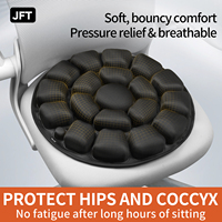 Coussin de siège gonflable à air pour la dispersion de la pression, protection des hanches et du coccyx, idéal pour les longues sessions de travail au bureau ou en voiture