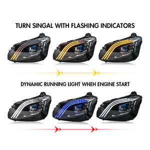 Nouvel ensemble de phares LED 12V 6000K de haute qualité pour <span class=keywords><strong>Mercedes</strong></span>-Benz Classe E 2016-2021 W213 E200 260 300 <span class=keywords><strong>350</strong></span> - Product Image 6