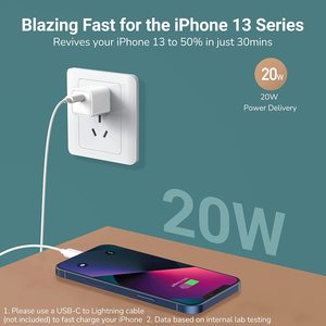 อะแดปเตอร์ USB Type C 20W ของแท้สำหรับ3.0 PD ที่ชาร์จเร็วสำหรับ <span class=keywords><strong>iPhone</strong></span> <span class=keywords><strong>11</strong></span> 12 13 14 <span class=keywords><strong>PRO</strong></span> <span class=keywords><strong>MAX</strong></span> สำหรับ Samsung - Product Image 4