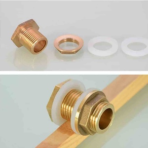 Accessoires pour tuyau d'arrosage de jardin 1/2 pouce, 3/4 pouce, 1 pouce, Raccord pour baril d'eau, Raccord pour robinet de baril d'eau, Vanne en laiton, Raccord pour baril de récupération d'eau de pluie - Product Image 6