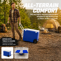 Glacière pliable 28L, glacière rigide portable, pour les voyages en voiture, les pique-niques, étanchéité renforcée, OEM ODM