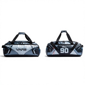 Bolsa Deportiva de Nailon Personalizada al por Mayor, Bolsa de Viaje de Gran Capacidad para Mujer, Sublimada, con Cierre de Cremallera, Forro Hecho en Pakistán - Product Image 1