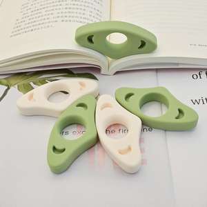 ที่คั่นหนังสือนิ้วหัวแม่มือซิลิโ<span class=keywords><strong>คน</strong></span>อุปกรณ์เสริมการอ่านหนังสือสุดสร้างสรรค์ช่วยคนขี้เกียจอ่านหนังสือได้ - Product Image 1