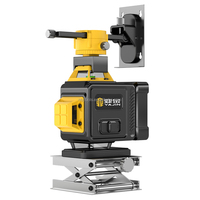 YaJin H3 Niveau laser vert 3D 360° professionnel industriel pour maçonnerie, nivellement de murs, personnalisable OEM