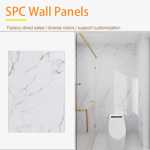 Nhà dự án chống cháy chống tĩnh điện không thấm nước UV tấm đá cẩm thạch SPC tường Bảng điều khiển cho thương mại & Giải trí sử dụng - Product Image 3