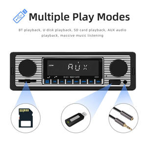 Radio Multifunción para Auto con Reproductor de MP3, Disco U, Tarjeta, Posicionamiento, 12-24V - Product Image 2