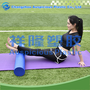 Rouleau rond à haute densité de mousse de Yofa Pilates de couleur bleue pour la physiothérapie et l'exercice - Product Image 2