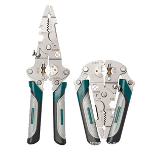 New stainless steel multi-function <b>wire</b> <b>stripper</b>, foldable all-in-one peeling, <b>wire</b> separating, winding, and nail-cutting hand - Product Image 5