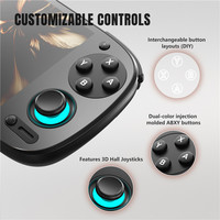 Retroid Pocket 5 Console de jeu portable 5.5 ''pouces AMOLED HD écran RP 5 WIFI Android 13 8 + 128GB Consoles de jeux en gros