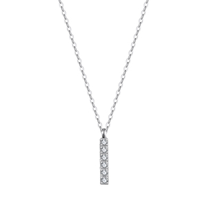 Collana Minimalista a Cuore Liscio in Acciaio Inossidabile Placcato Oro Lucido, con Ciondolo Amore e Catena a Maglia, Gioielli Artigianali Impermeabili - Product Image 2