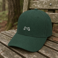 Casquette de baseball respirante, structurée et réglable pour les sports de plein air
