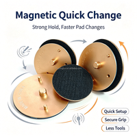 Support magnétique M14 5/8-11 pour disques de polissage en aluminium, adaptateur à changement rapide pour disques de ponçage diamantés et pierres