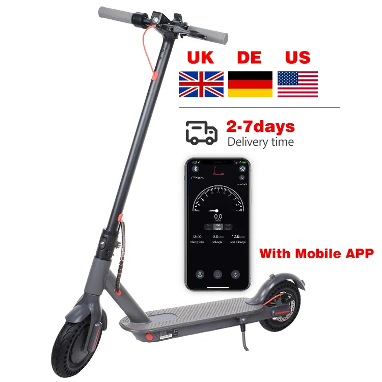 INSTOCKING Droshpping UK USA EU AU Warehouse 8.5Inch 10.4ah 350W Folding Fast Scooter Adults 30km/h 19mph Electric Scooter