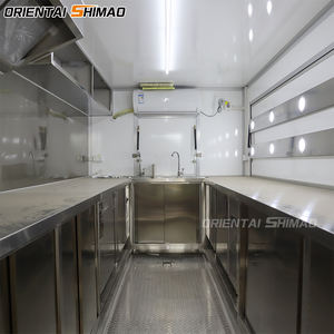 China Food Carts <span class=keywords><strong>mobile</strong></span> kommerzielle Anhänger Wohnwagen zum Verkauf Konzession Food Truck Eis Food Cart - Product Image 2