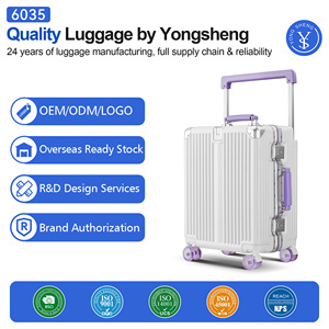 Valigia SOKOK con Telaio in Alluminio di Grande Capacità, Manico Largo e Ruote Scorrevoli per Viaggi Facili - Product Image 2