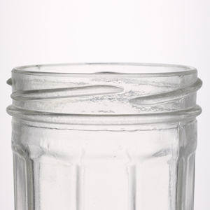 Tarro de vidrio octogonal Bonne Maman de boca ancha transparente para Caviar de mermelada de jarabe de miel con tapa de Metal - Product Image 3