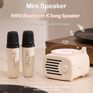 Enceinte Bluetooth pour jeunes, lumière <span class=keywords><strong>d</strong></span>'ambiance bleue, style niche, design sophistiqué, cadeau <span class=keywords><strong>d</strong></span>'<span class=keywords><strong>anniversaire</strong></span>, <span class=keywords><strong>audio</strong></span> rétro, sans télécommande - Product Image 4
