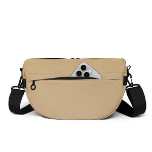 Sac bandoulière tendance <span class=keywords><strong>Tago</strong></span> Paul pour homme, sac messager décontracté, polyvalent, simple, mode urbaine, couleur unie, en nylon durable, toutes saisons - Product Image 4