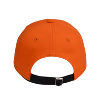 Gorra de Béisbol de Algodón Suave con Bordado Cursivo Naranja Brillante Personalizado de Perfil Bajo para Uso Casual en la Calle y al Aire Libre