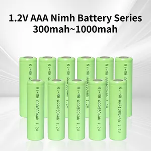 Batterie Jieyo NIMH taille AAA 1.2v 800mah cellule cylindrique rechargeable en métal nickelé personnalisée pour batteries Ni-mh