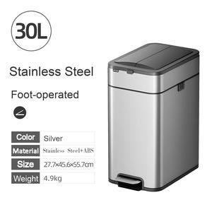 Contenedor <span class=keywords><strong>de</strong></span> <span class=keywords><strong>Basura</strong></span> con Sensor Inteligente <span class=keywords><strong>de</strong></span> Apertura por Pedal para la Recolección <span class=keywords><strong>de</strong></span> Residuos Domésticos - Product Image 6