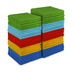 Factory Wholesale <strong>Microfibre</strong> Cleaning <strong>Clothes</strong> New Easy Clean Car Drying Towel Best Selling Microfiber Towel Cleaning Cloth - Product Image 1