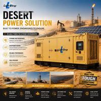 Groupe électrogène diesel silencieux de 200 kVA avec moteur Cummins et alternateur Stamford, groupe électrogène diesel d'urgence pour usage domestique