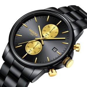 Relojes de Pulsera de Cuarzo de Lujo para Hombre Drioshipping 2612, Reloj de Vestir Informal de Marca Famosa, Correa de Acero Inoxidable, Esfera de Cristal, Ronda - Product Image 4