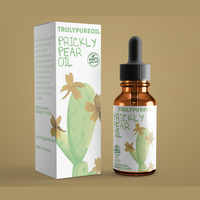 Boîtes cosmétiques personnalisées avec impression de logo, flacon compte-gouttes en verre de 30 ml pour huile essentielle, emballage en boîte en papier avec logo