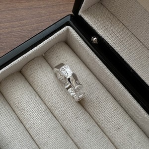 Anillos de escala de textura de diseño especial único, joyería Popular de Plata de Ley <span class=keywords><strong>925</strong></span> para mujer - Product Image 1