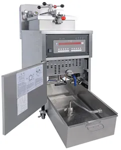 high quality CE ISO fast food restaurant meat frying machine/kitchen electric deep fryer (manufacturer)