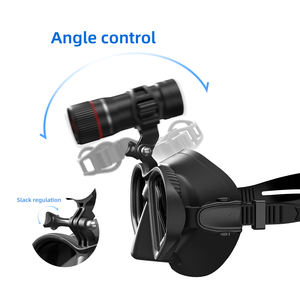 Maschera da Sub di Nuovo Design Antiappannamento a Basso Volume per Immersioni e Apnea con Luce Subacquea - Product Image 5