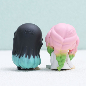 <span class=keywords><strong>Figurine</strong></span> Anime 5CM Série Dormante Démon Kimetsu Kanroji <span class=keywords><strong>Mitsuri</strong></span> Boîte Mystère Surprise Jouet Gachapon Boîte Œuf Prizes Jouets - Product Image 5