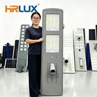 Fabricante Profesional, Lámpara Solar para Calle Todo en Uno, 50W 60W, OEM Personalizado, IP66, Luz Blanca Cálida, para Patio y Jardín