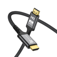 Vente en gros d'usine UNIEAN Câble vidéo HD 2M 3M UHD 2.1 vers VGA Câble UHD 8k 4k plaqué or 60Hz pour écrans de projection