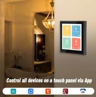 Portworld YC-SM41PM Pantalla Táctil IPS de 4 Pulgadas 480x480 Android |   Panel de Control Central con Pantalla Táctil Linux para Automatización del Hogar Inteligente