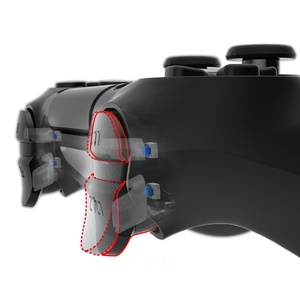 Extremerate Tactile Version Custom Shoulder Trigger Bumper Button Click Hair Trigger Kit for <b>PS4</b> Slim Pro <b>Controller</b> - Product Image 1