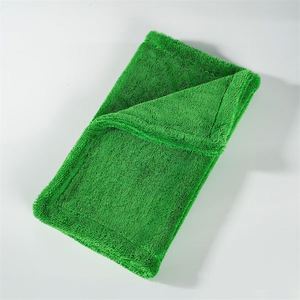 Shenpeng-0036 Toalla de Microfibra de Secado Rápido, Absorbente, Tejida, Cuadrada/Rectangular, de Color Sólido, para Limpieza y Secado de Autos - Product Image 1
