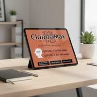 Código de Cuenta de Carga Exclusiva Claude MAX, Suscripción a Membresía Oficial 4.5pro, Hecho en China
