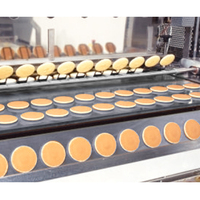 Dorayaki Pannenkoek Productielijn Dorayaki Pannenkoekenmachines Dorayaki Pannenkoek Lijn