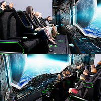 Simulateur de vol immersif 9D en réalité virtuelle pour cinéma volant d'intérieur, personnalisé OEM ODM, pour parc d'aventure